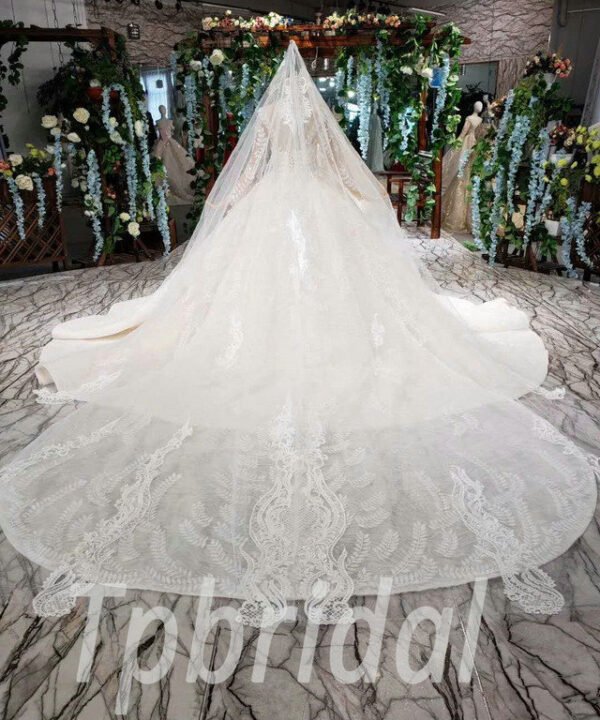 wedding dress with veil 555-06