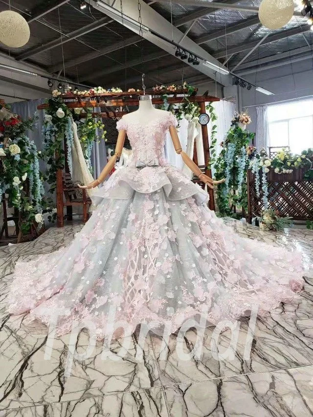 baby pink prom dress 588-01
