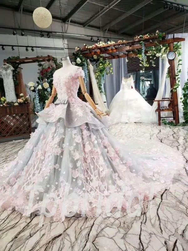 baby pink prom dress 588-02