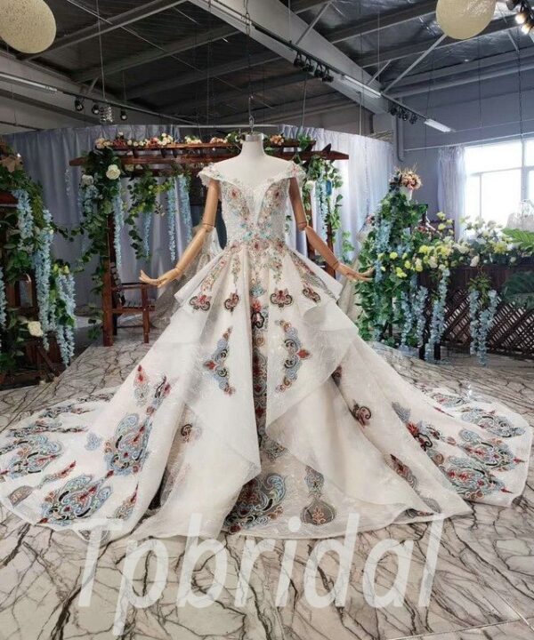 color wedding dress 565-01