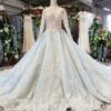 light blue wedding dress 587-14