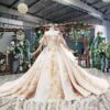 princess ball gown wedding dress 585-01