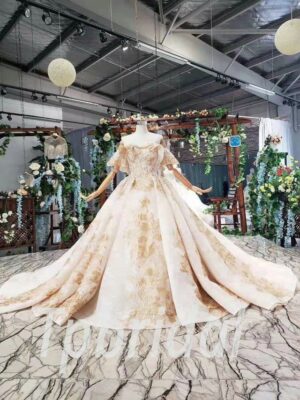 princess ball gown wedding dress 585-01