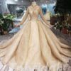 gold wedding gown 590-01