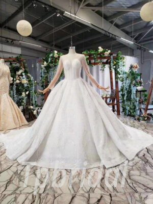 wedding gowns with beading 601-01