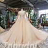tulle wedding dress 603-01