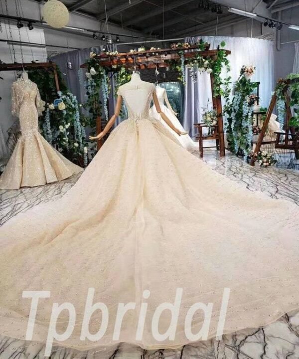 tulle wedding dress 603-07