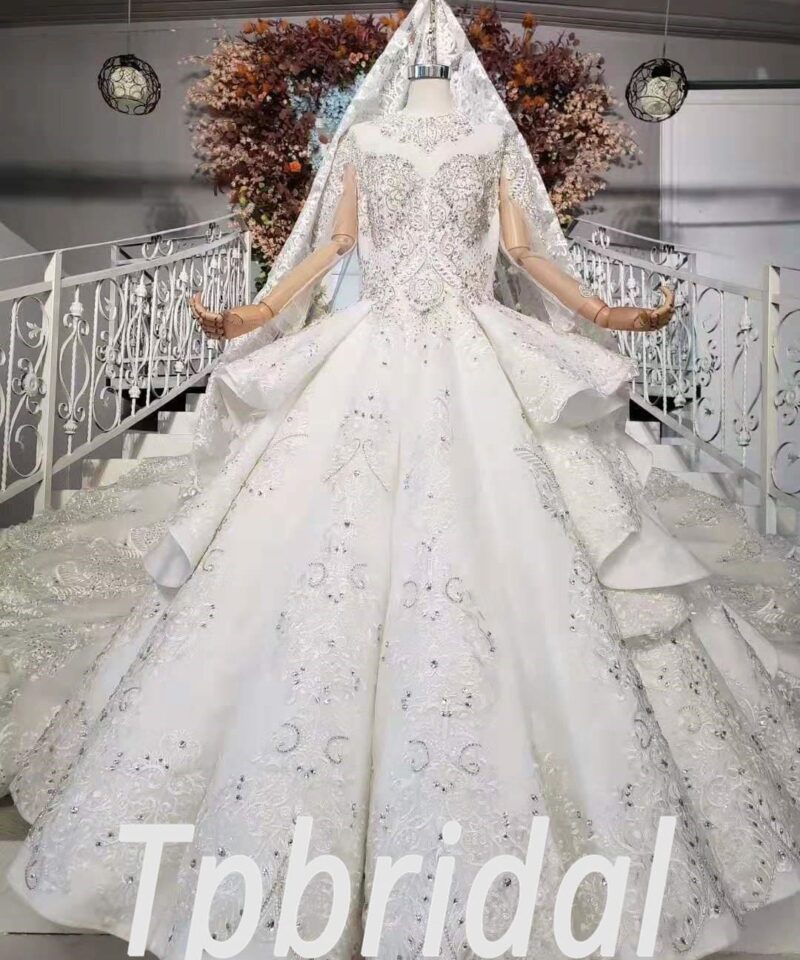 princess wedding gown 612-02