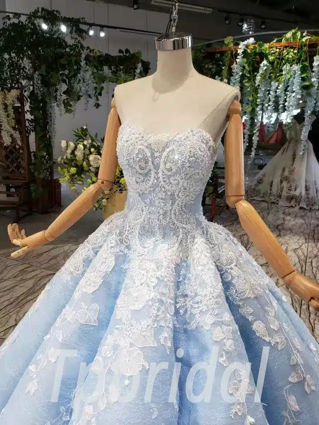 light blue ball gown 621-05