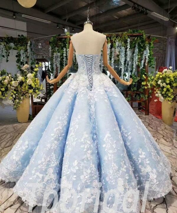 light blue ball gown 621-06