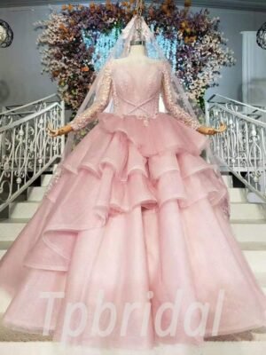 pink ball gown 623-01