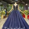 royal blue prom dress 624-01