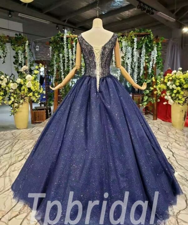 royal blue prom dress 624-02