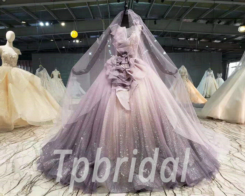 Lilac prom dress 663-08