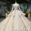 keyhole back wedding dress 649-06