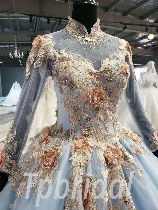 Pin on ♡♥BLUE - Wedding Dresses♥♡