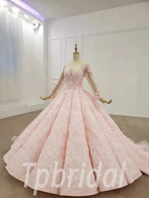 pink ball gown quinceanera dress 668-004