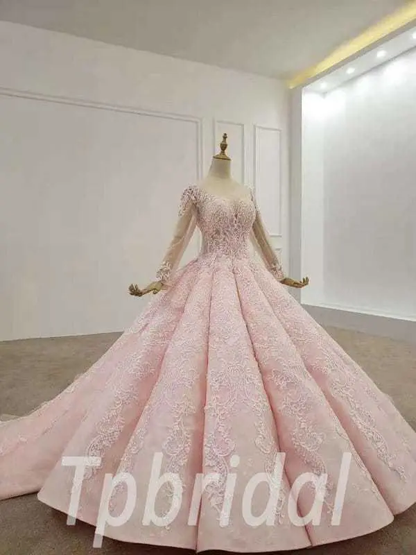 pink ball gown quinceanera dress 668-005