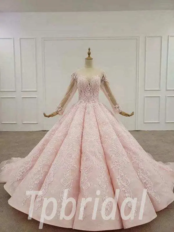pink ball gown quinceanera dress 668-006