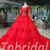 red ball gown 651-10