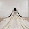 long train wedding dress 670-007