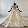 sparkly wedding gown 676-001