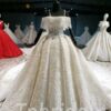 ball gown lace wedding dress 692-002