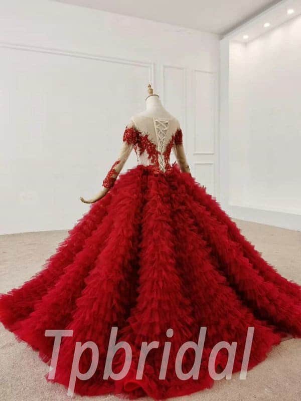 Red Off Shoulder Ball Gown Princess Gothic Red Wedding Dress With Lace Up  Back And Floor Length Hemline 2019 Collection From Totallymodest, $96.52 |  DHgate.Com