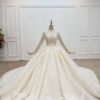 Glitter wedding dress 741-003