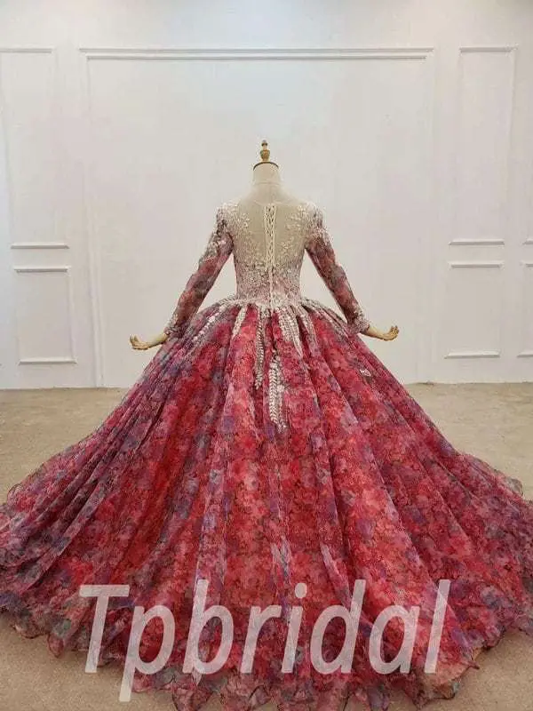floral prom dress 731-002