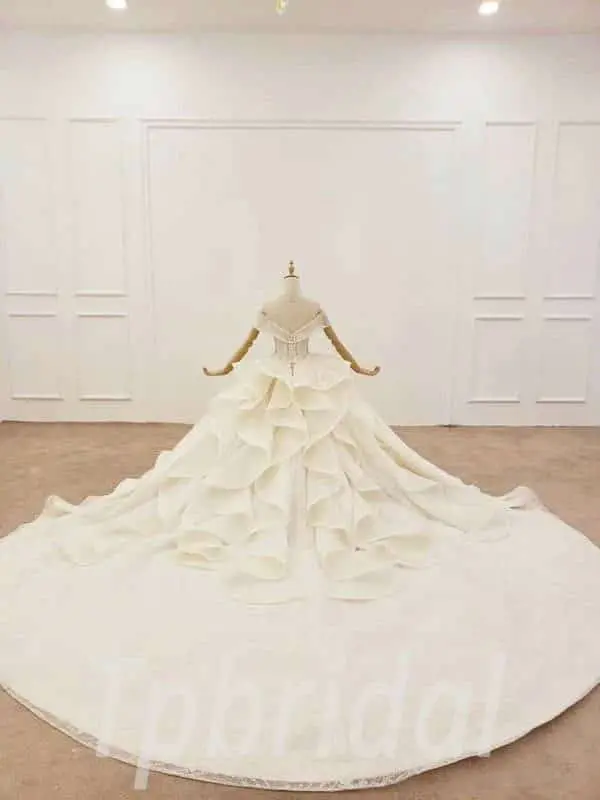 jeweled wedding dress 728-008