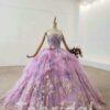 purple ball gown 719-005