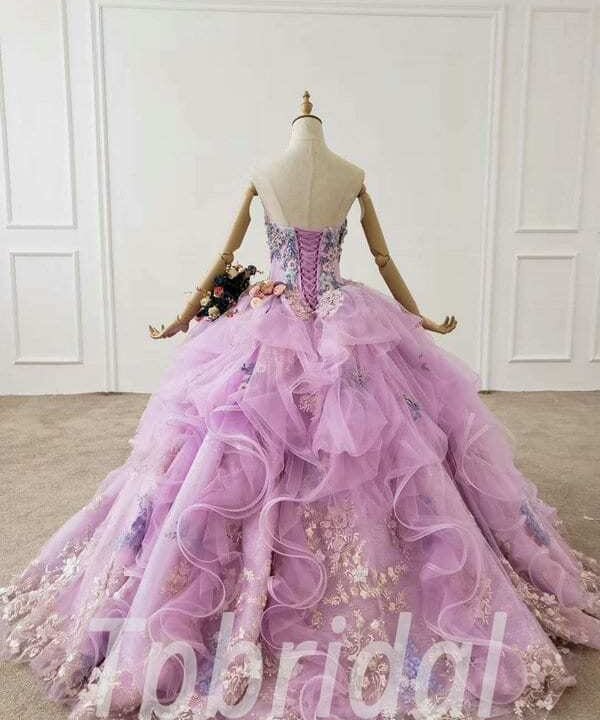 purple ball gown 719-009