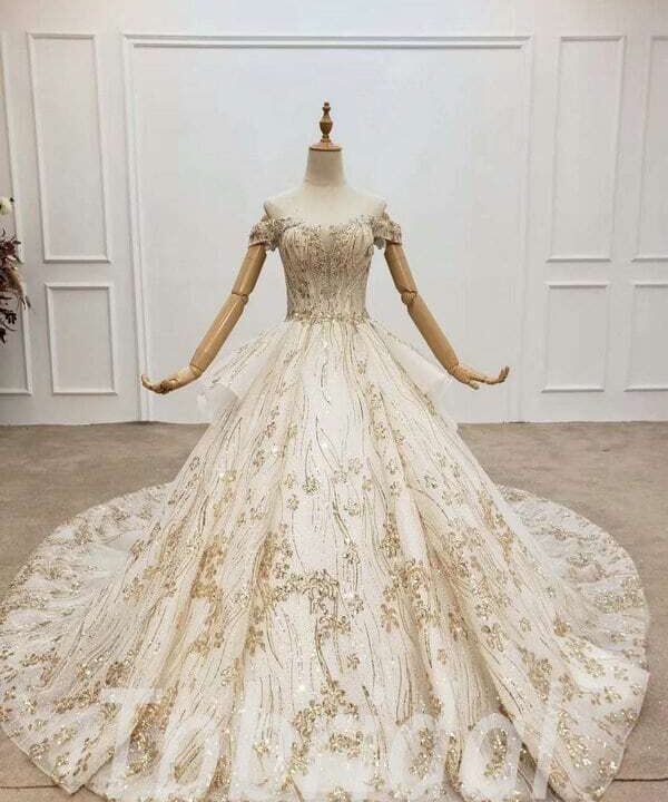 classy wedding dress 751-001