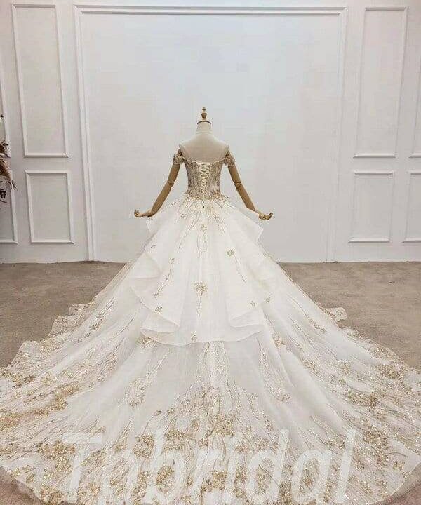 classy wedding dress 751-006