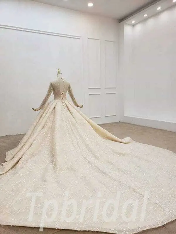 modest ball gown 747-009