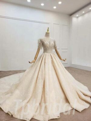 traditional wedding dress 755-002