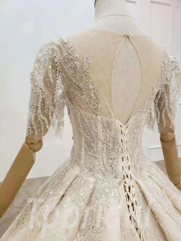 traditional wedding dress 755-006