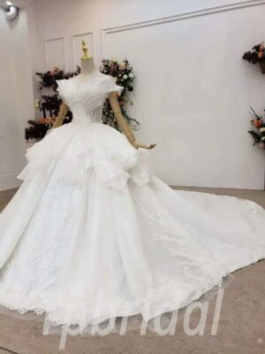 white princess wedding dress 770-007