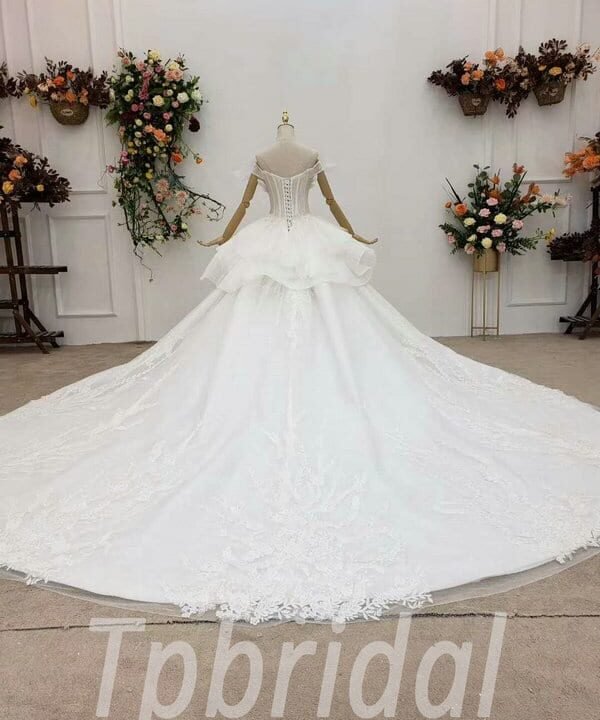 white princess wedding dress 770-010