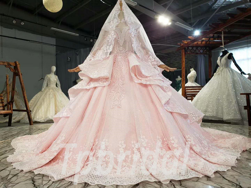 Pink Lace Applique Quinceañera Dresses Off the Shoulder Ball Gown 2043 –  vigocouture