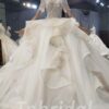beaded ball gown wedding dresses 789-004