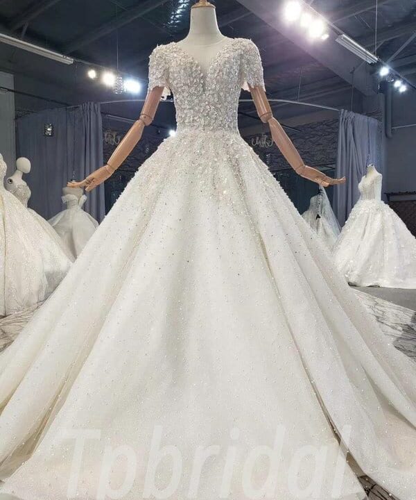 beaded wedding dress 2020 788-001