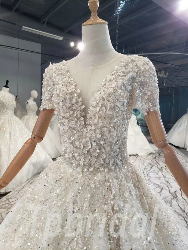 beaded wedding dress 2020 788-004