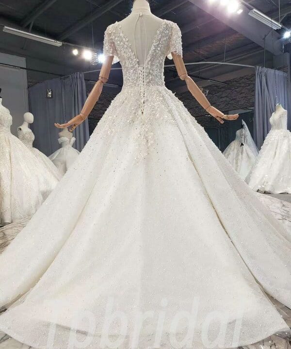 beaded wedding dress 2020 788-009