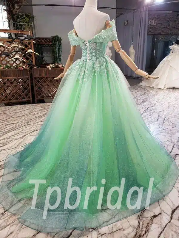 light green prom dress 781-002