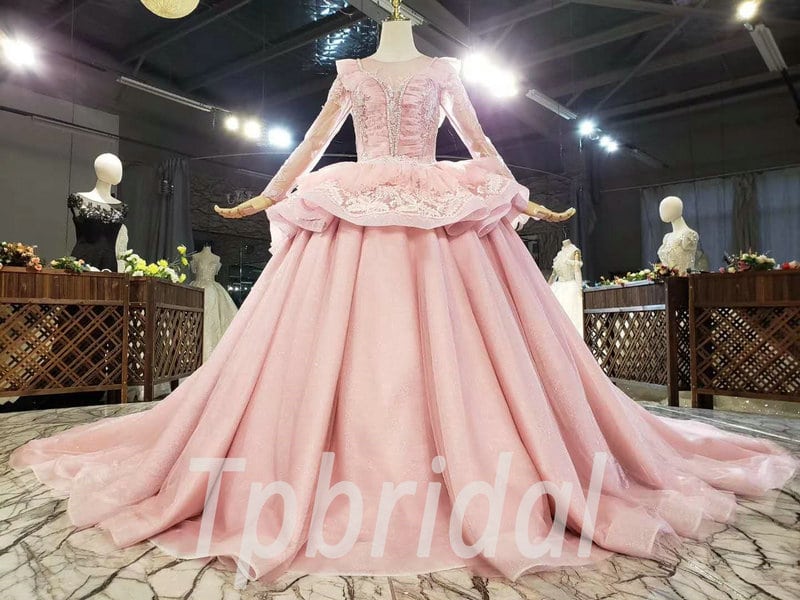 Pale Pink Prom Attires | Blush Formal Dresses - June Bridals