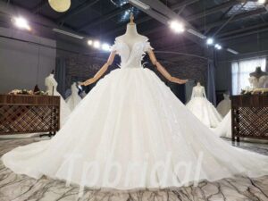 puffy wedding dresses 787-002