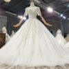 beaded ball gown wedding dress 819-001