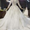 beaded top wedding dress 816-001